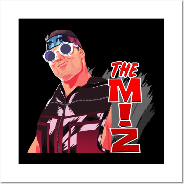 The Miz Style Wall Art by WildBrownies